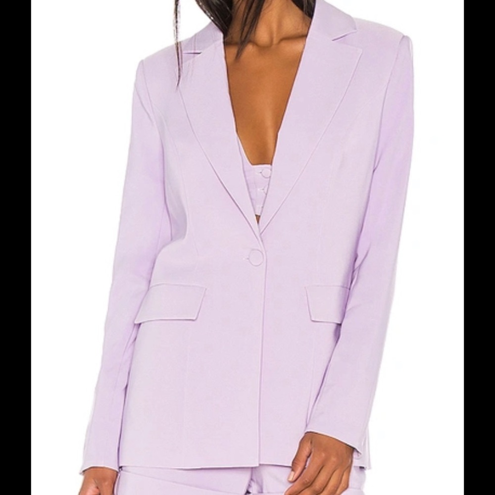 Song of Style Dakota Blazer in Lilac